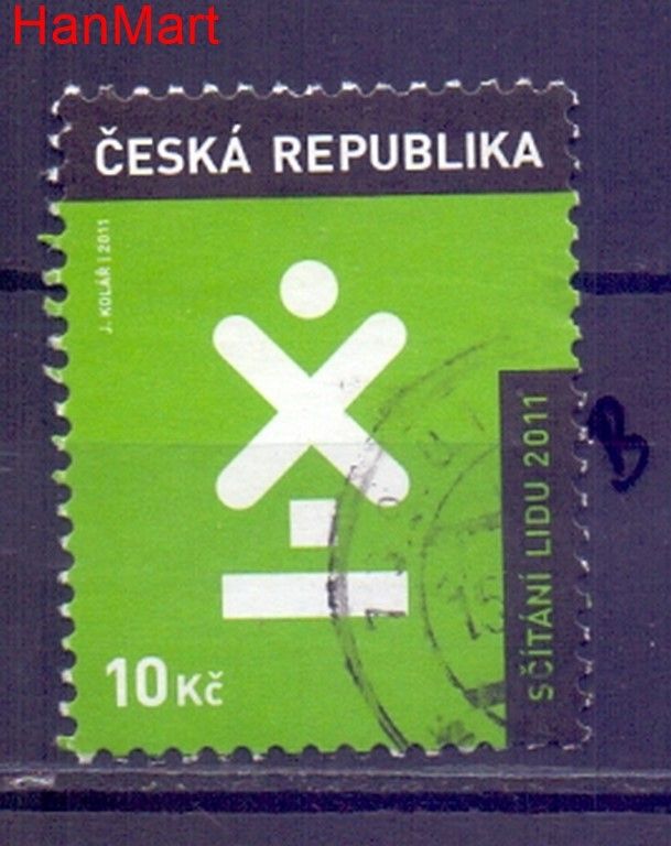 Znaczek Czechy 2011 Mi mpl664b Stemplowane