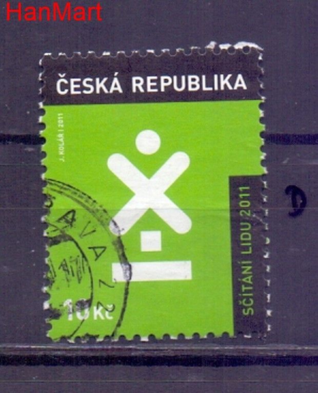 Znaczek Czechy 2011 Mi mpl664d Stemplowane