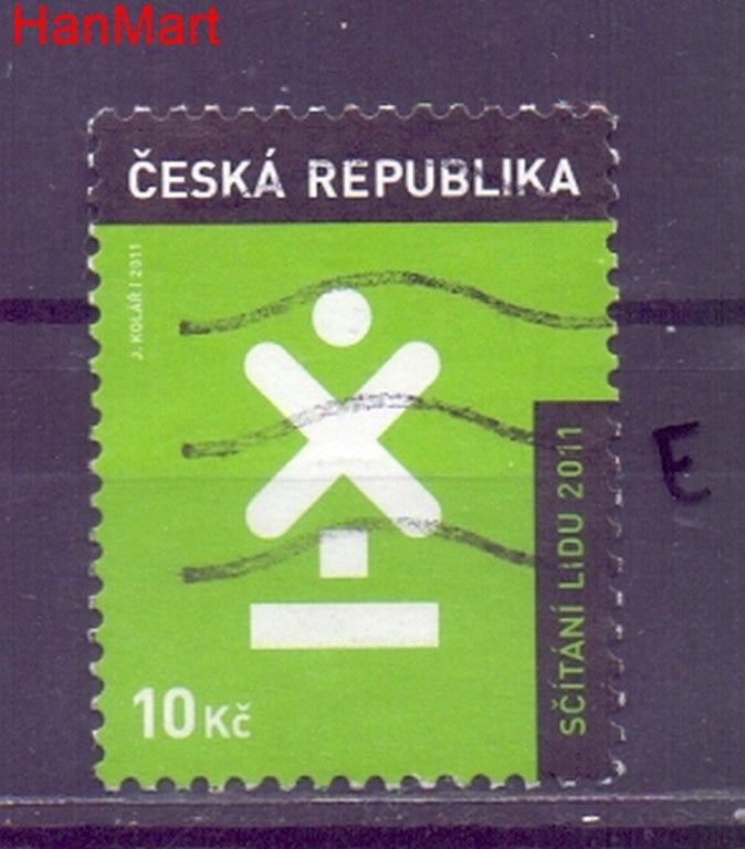 Znaczek Czechy 2011 Mi mpl664e Stemplowane