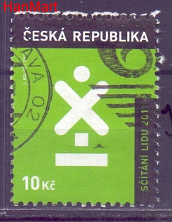 Znaczek Czechy 2011 Mi mpl664j Stemplowane