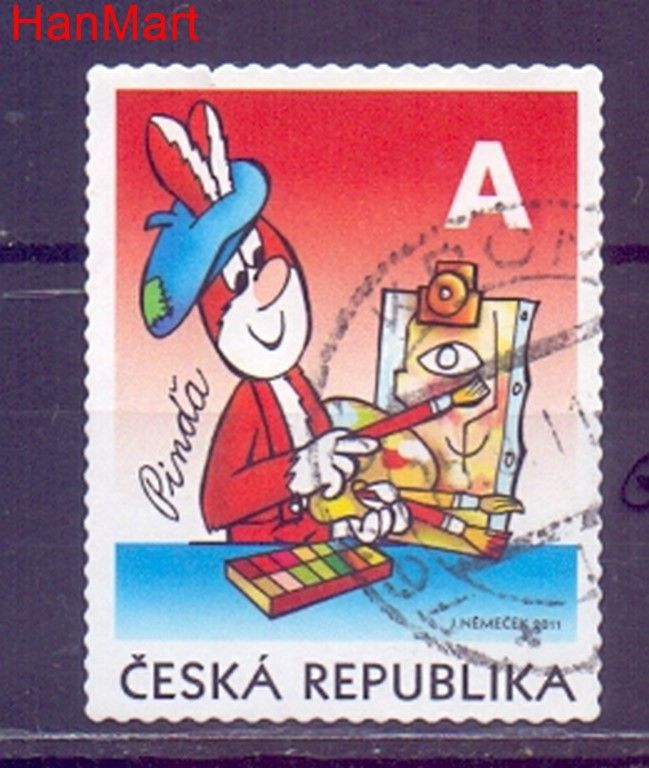 Znaczek Czechy 2011 Mi mpl671g Stemplowane