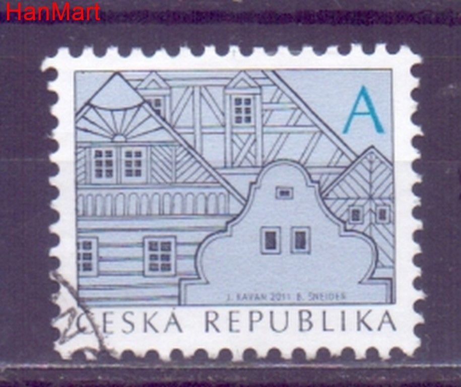 Znaczek Czechy 2011 Mi mpl673a Stemplowane