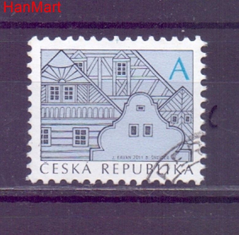 Znaczek Czechy 2011 Mi mpl673c Stemplowane