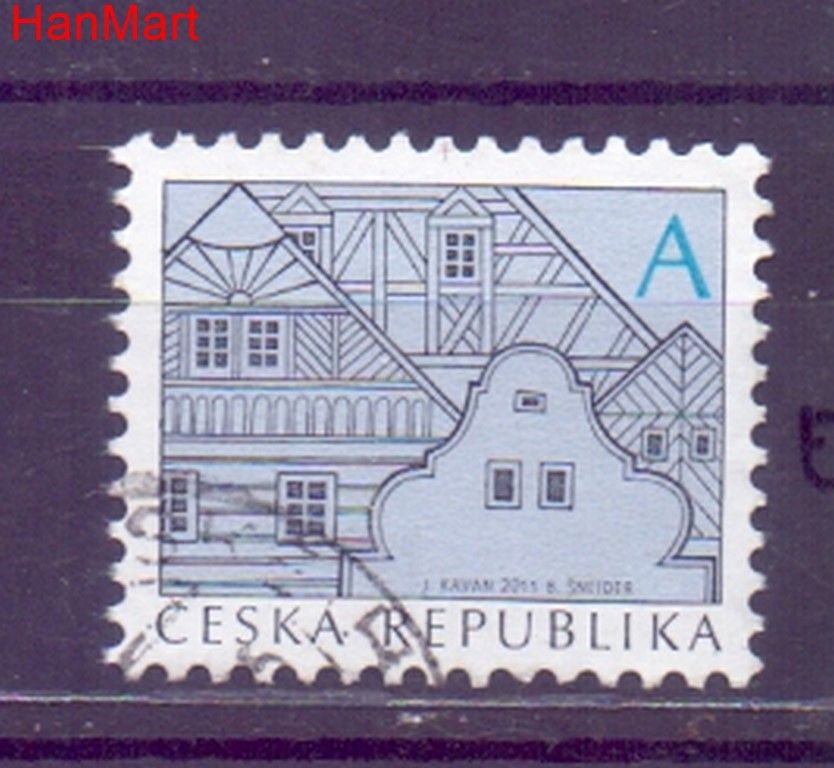 Czechy 2011 Mi mpl673e Stemplowane