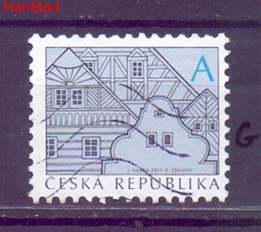 Znaczek Czechy 2011 Mi mpl673g Stemplowane