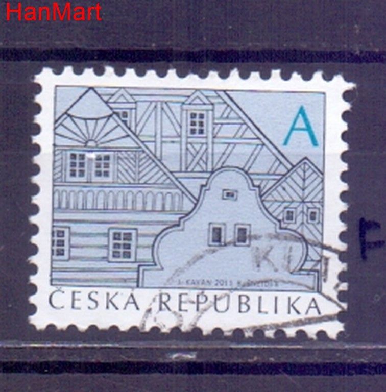 Znaczek Czechy 2011 Mi mpl673f Stemplowane