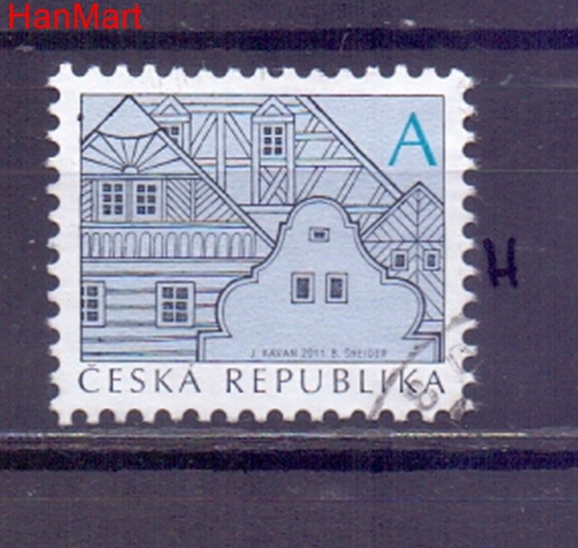 Znaczek Czechy 2011 Mi mpl673h Stemplowane