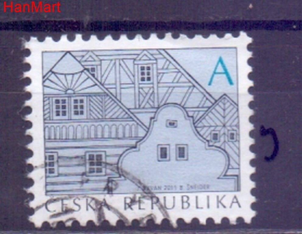 Znaczek Czechy 2011 Mi mpl673j Stemplowane