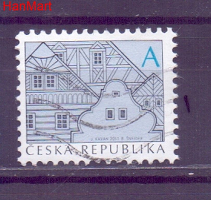 Znaczek Czechy 2011 Mi mpl673i Stemplowane