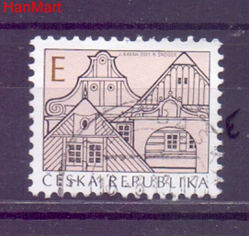 Znaczek Czechy 2011 Mi mpl674e Stemplowane