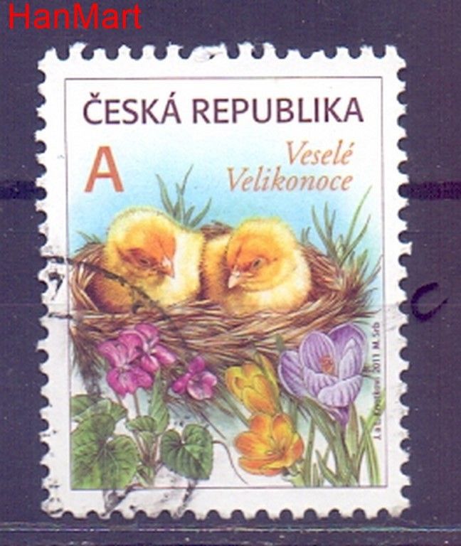 Znaczek Czechy 2011 Mi mpl676c Stemplowane