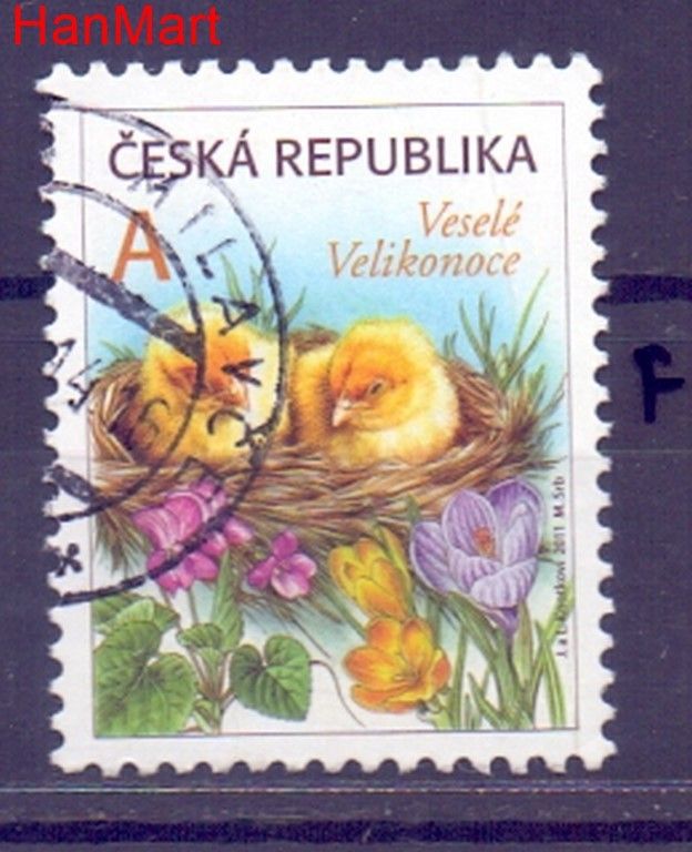 Znaczek Czechy 2011 Mi mpl676f Stemplowane
