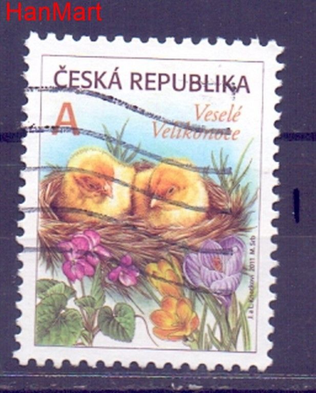 Znaczek Czechy 2011 Mi mpl676i Stemplowane