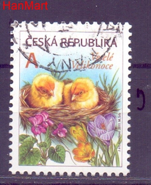 Znaczek Czechy 2011 Mi mpl676j Stemplowane