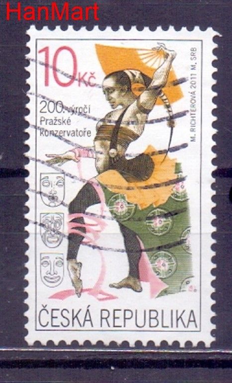 Znaczek Czechy 2011 Mi mpl678c Stemplowane