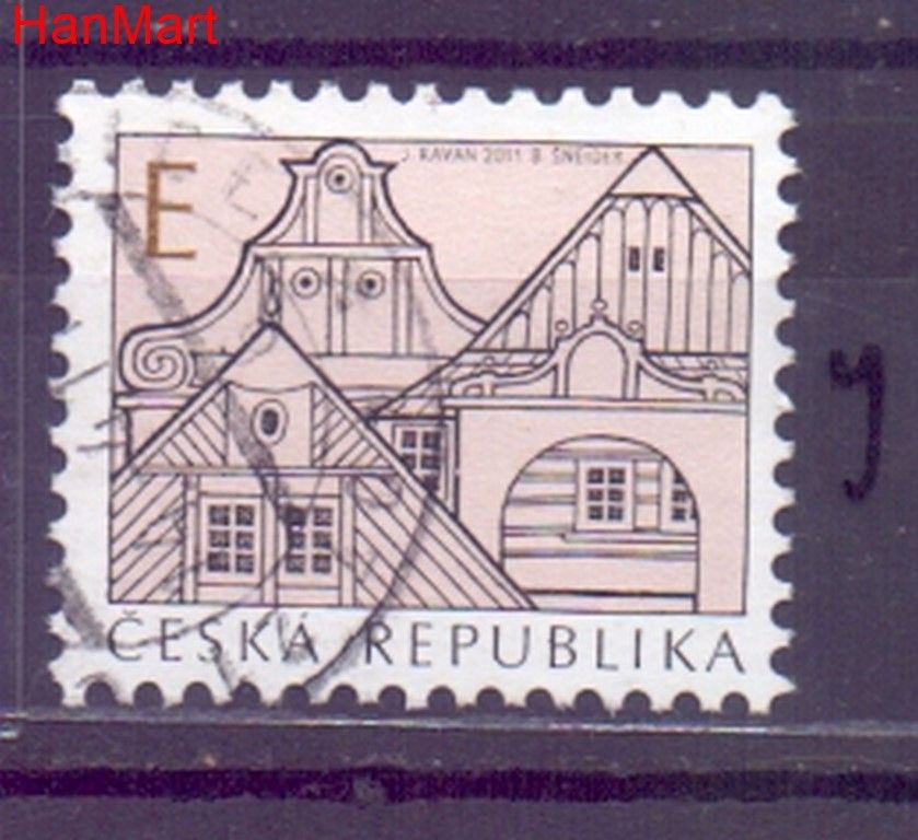 Znaczek Czechy 2011 Mi mpl674j Stemplowane