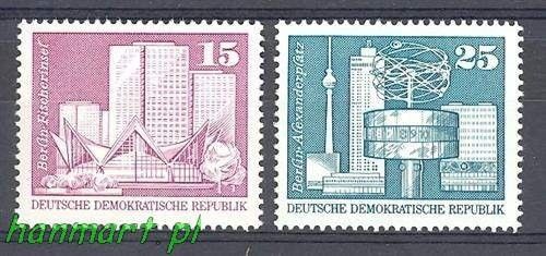 Znaczek NRD / DDR 1973 Mi 1853-1854 Czyste **