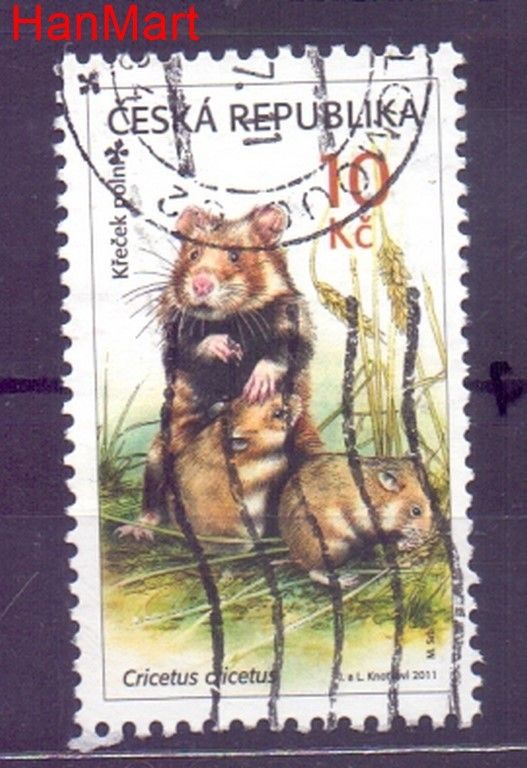 Znaczek Czechy 2011 Mi mpl687f Stemplowane