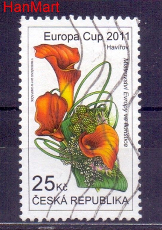 Znaczek Czechy 2011 Mi mpl688a Stemplowane