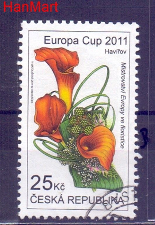 Znaczek Czechy 2011 Mi mpl688b Stemplowane