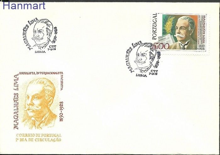 Znaczek Portugalia 1978 Mi 1421 FDC