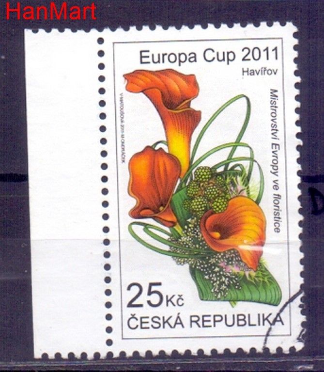 Znaczek Czechy 2011 Mi mpl688d Stemplowane