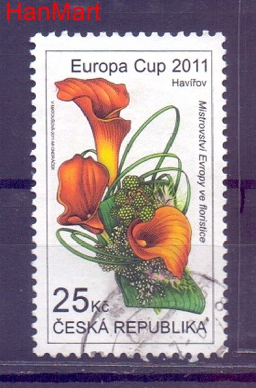 Znaczek Czechy 2011 Mi mpl688i Stemplowane