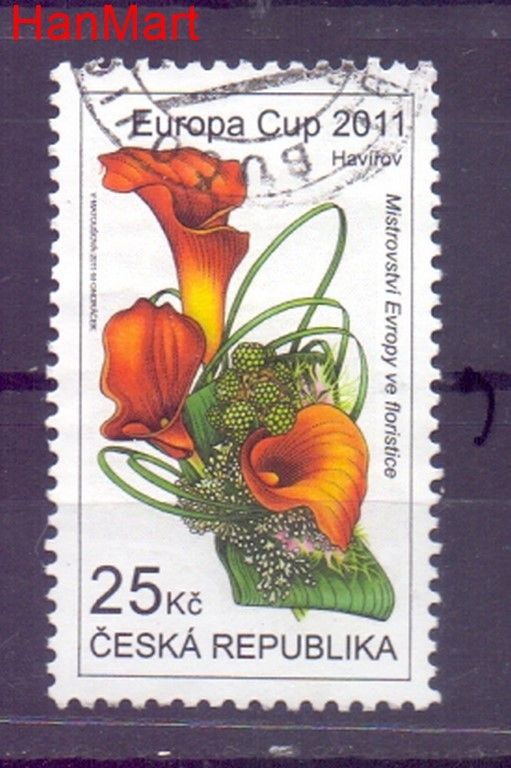 Znaczek Czechy 2011 Mi mpl688j Stemplowane