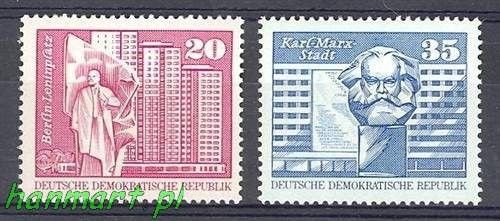 Znaczek NRD / DDR 1973 Mi 1820-1821 Czyste **