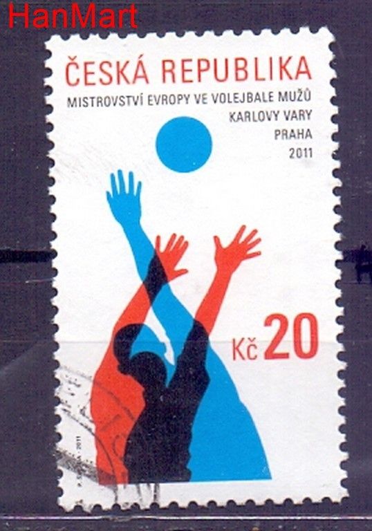 Znaczek Czechy 2011 Mi mpl689a Stemplowane