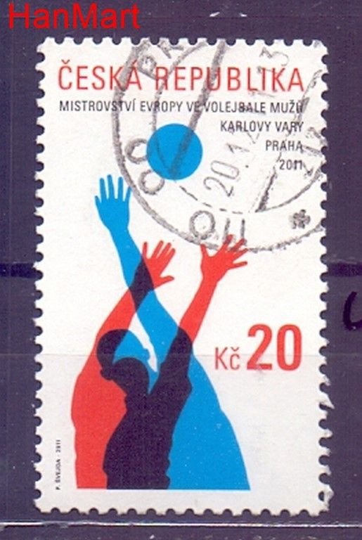 Znaczek Czechy 2011 Mi mpl689c Stemplowane