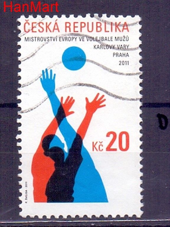 Znaczek Czechy 2011 Mi mpl689d Stemplowane