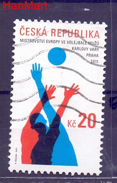 Znaczek Czechy 2011 Mi mpl689e Stemplowane