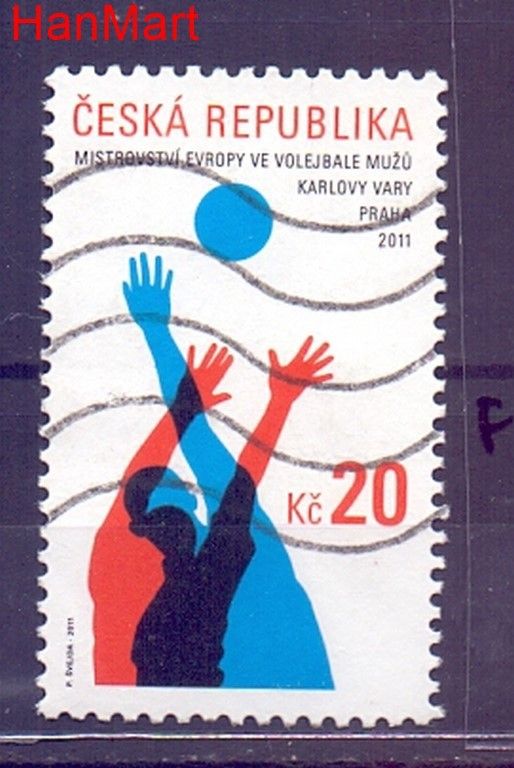 Znaczek Czechy 2011 Mi mpl689f Stemplowane