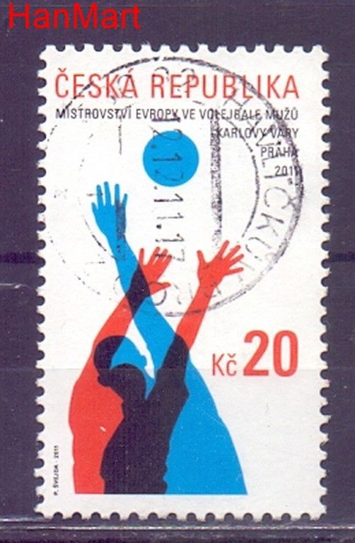 Znaczek Czechy 2011 Mi mpl689g Stemplowane