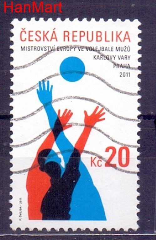Znaczek Czechy 2011 Mi mpl689h Stemplowane