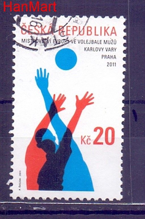 Znaczek Czechy 2011 Mi mpl689i Stemplowane