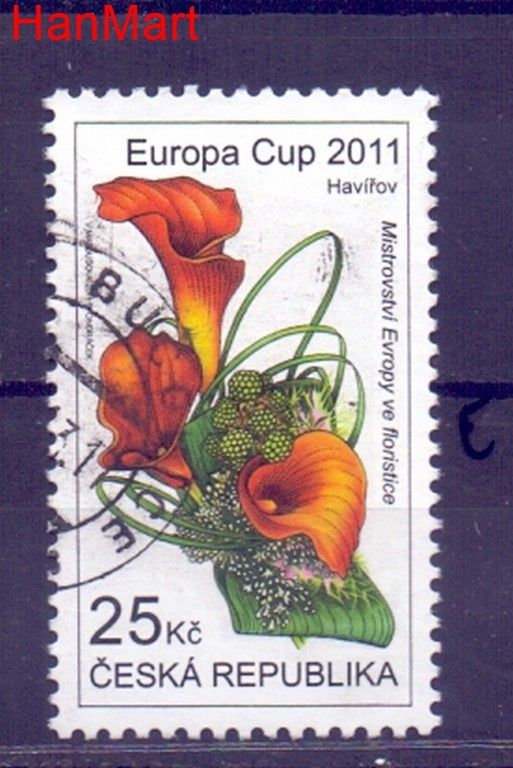 Znaczek Czechy 2011 Mi mpl688e Stemplowane