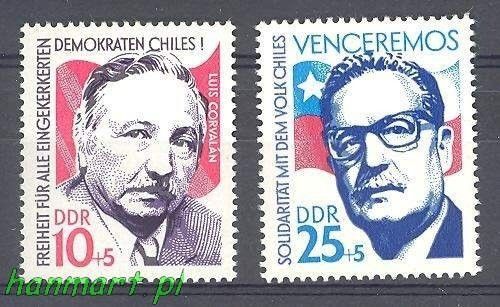 Znaczek NRD / DDR 1973 Mi 1890-1891 Czyste **