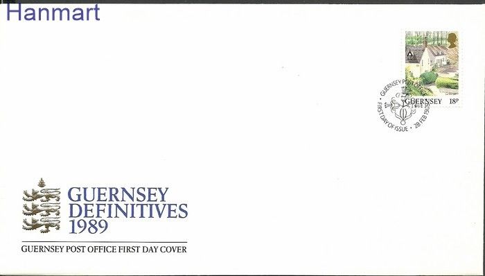 Znaczek Guernsey 1989 Mi 448A FDC