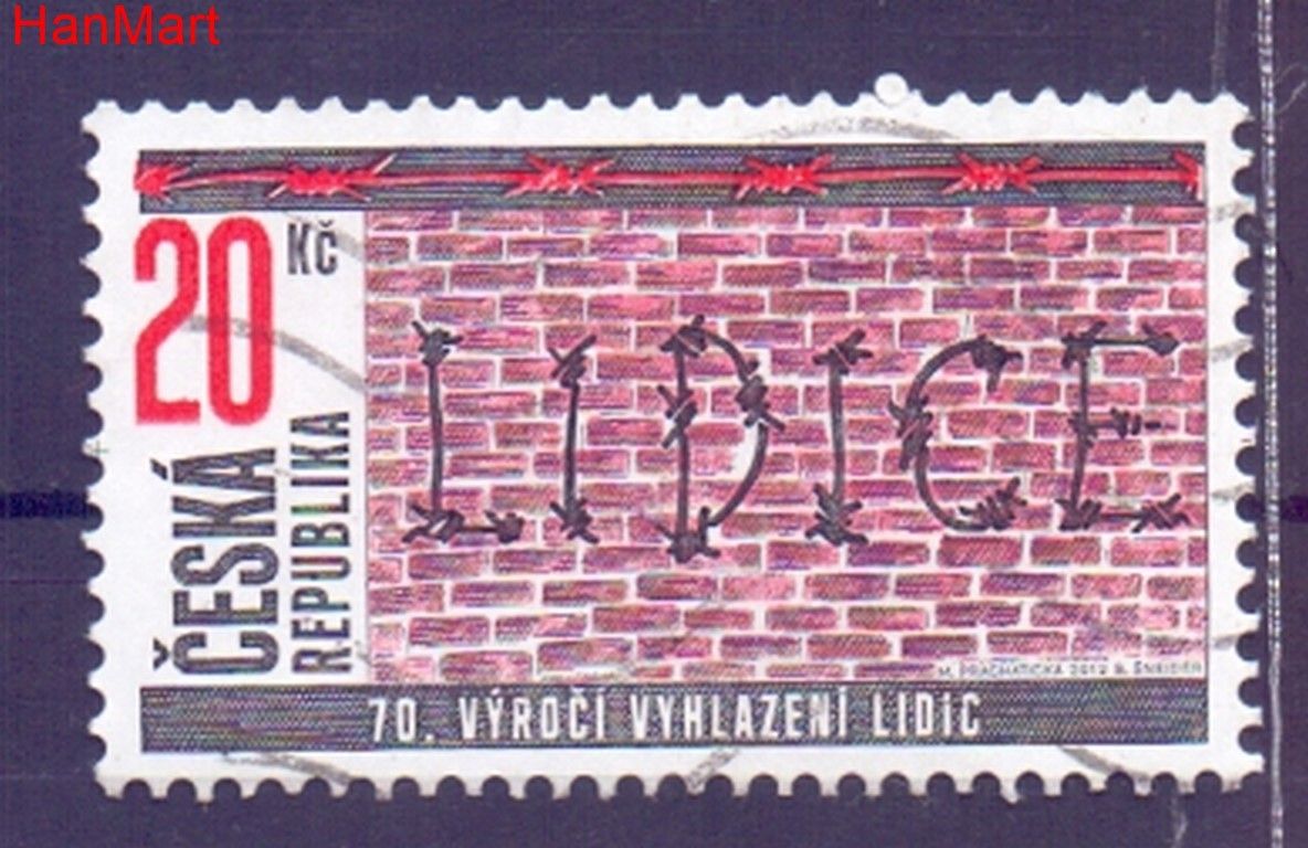 Znaczek Czechy 2012 Mi mpl721f Stemplowane
