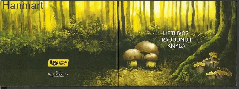 Znaczek Litwa 2016 Mi mh 1211-1212 Czyste **