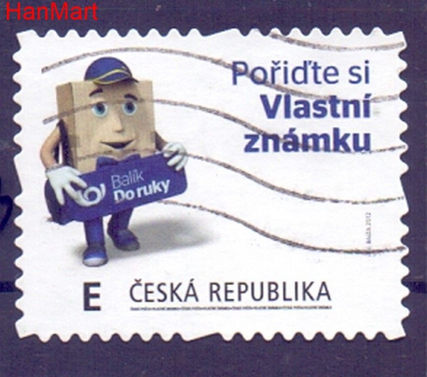 Znaczek Czechy 2012 Mi mpl728b Stemplowane