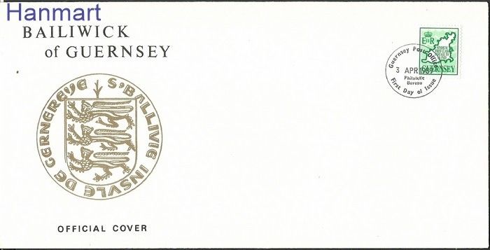 Znaczek Guernsey 1989 Mi 452 FDC