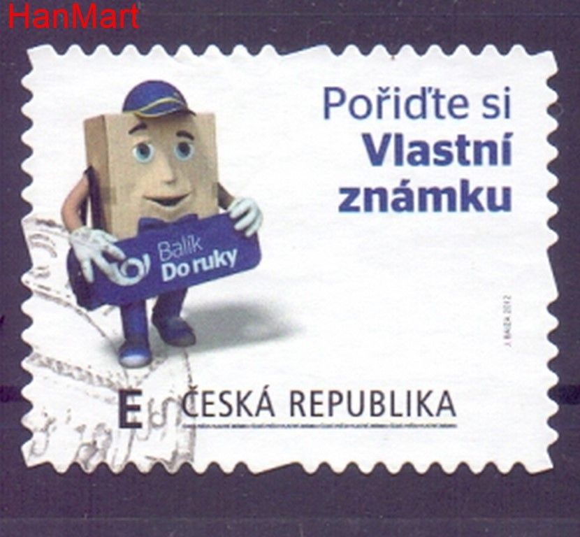 Znaczek Czechy 2012 Mi mpl728c Stemplowane