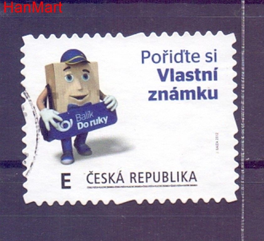 Znaczek Czechy 2012 Mi mpl728e Stemplowane