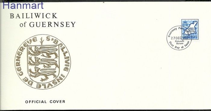 Znaczek Guernsey 1989 Mi 482 FDC