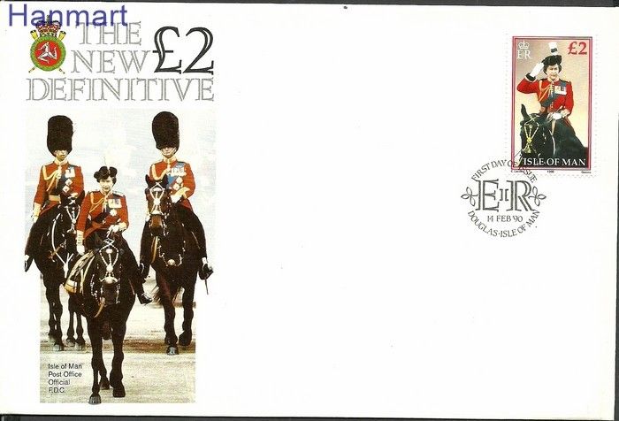 Znaczek Wyspa Man 1990 Mi 421 FDC