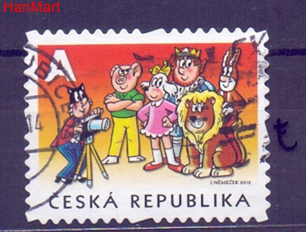 Znaczek Czechy 2012 Mi mpl750Be Stemplowane
