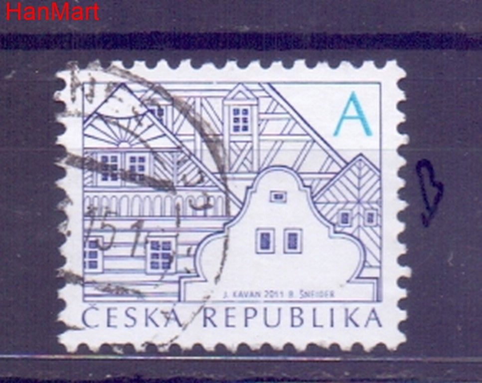 Znaczek Czechy 2012 Mi mpl752b Stemplowane